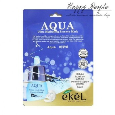 Корейская маска для лица Ekel Aqua Ultra Hydrating Essence Mask