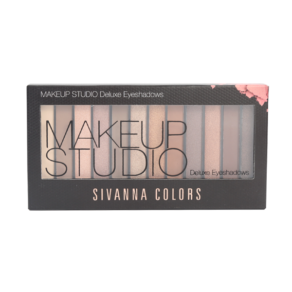 Тени для век Sivanna colors makup studio deluxe eyeshadows