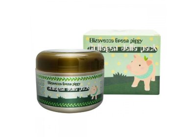 ELIZAVECCA Маска для лица коллагеновая Green Piggy Collagen Jella Pack