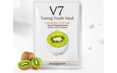 Витаминная маска «BIOAQUA» из серии V7 с экстрактом киви