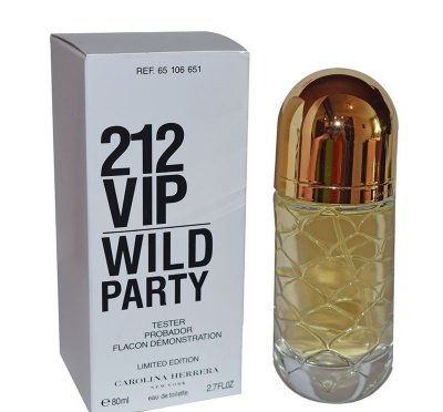 Тестер Carolina Herrera 212 VIP Wild Party, 80ml