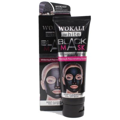 Wokali - Черная маска для Лица (против Угрей и Черных Точек.) 130ml